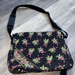 Vera Bradley - Messenger Computer Bag Purse - New Hope Pattern  Retired